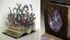 Удивительные скульптуры из старых книг
