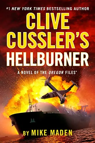 Обложка Clive cussler's hellburner (Адский пламень Клайва Касслера)