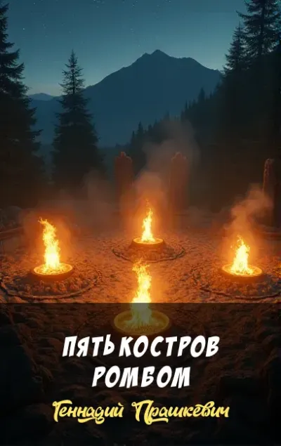 Пять костров ромбом