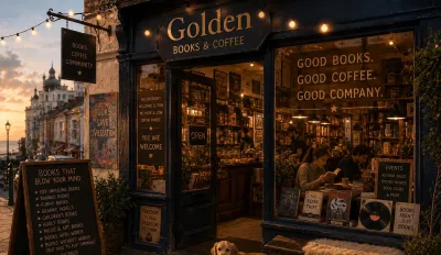 Мэтт Хейг открывает Golden: книжный рай без снобизма в Брайтоне
