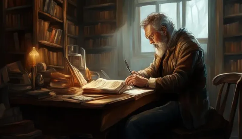 Изображение к статье Почему великие писатели пишут?