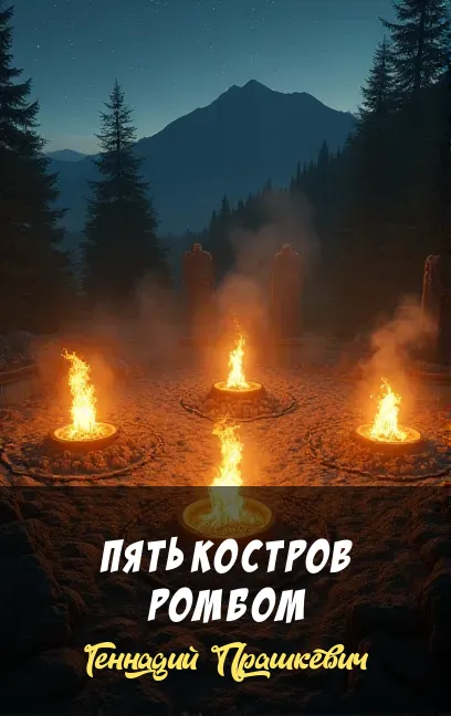 Подробнее о Пять костров ромбом