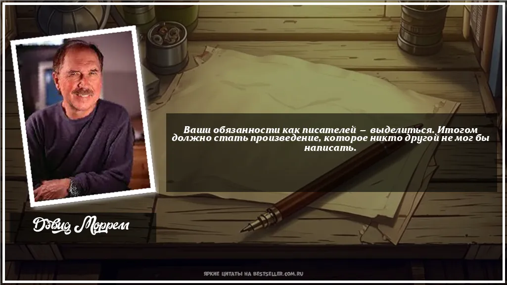 Картинка с цитатой — Ваши обязанности как писателей —...