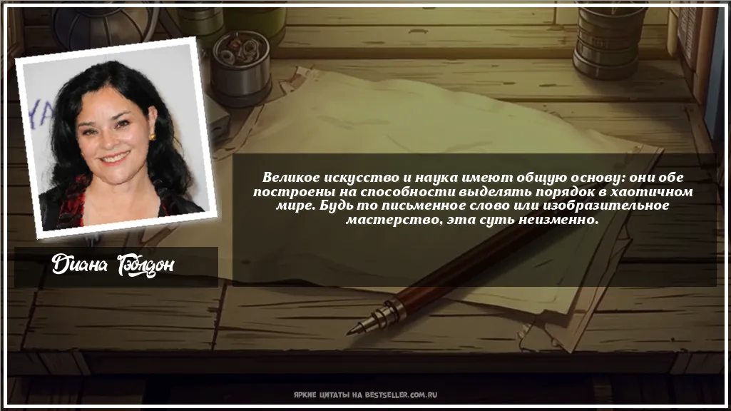 Картинка с цитатой - 'Великое искусство и наука имеют...'