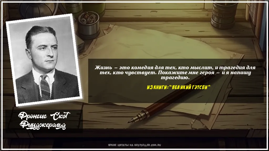 Картинка с цитатой — Жизнь — это комедия для тех, кто...