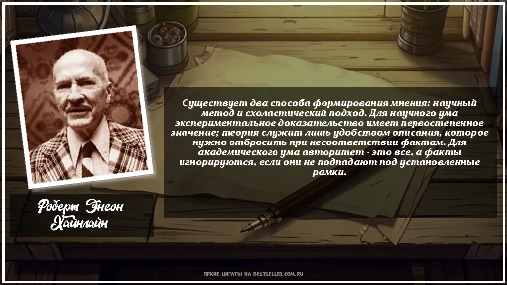 Картинка с цитатой - 'Существует два способа формирования...'