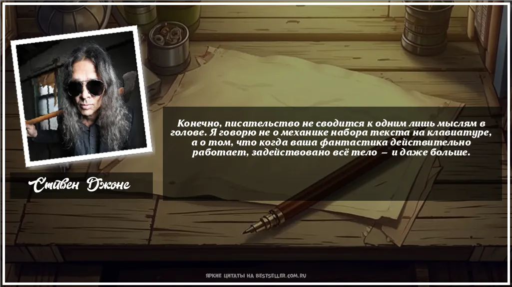 Картинка с цитатой — Конечно, писательство не сводится к...