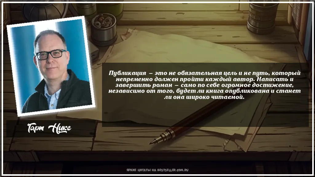 Картинка с цитатой — Публикация — это не обязательная...
