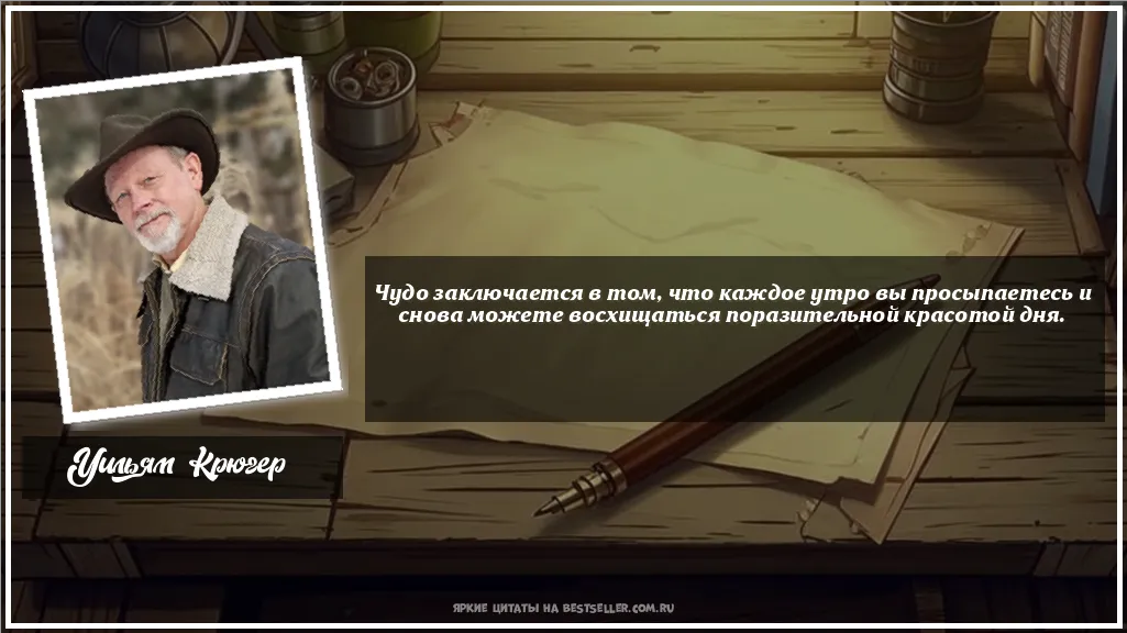 Картинка с цитатой - 'Чудо заключается в том, что каждое...'
