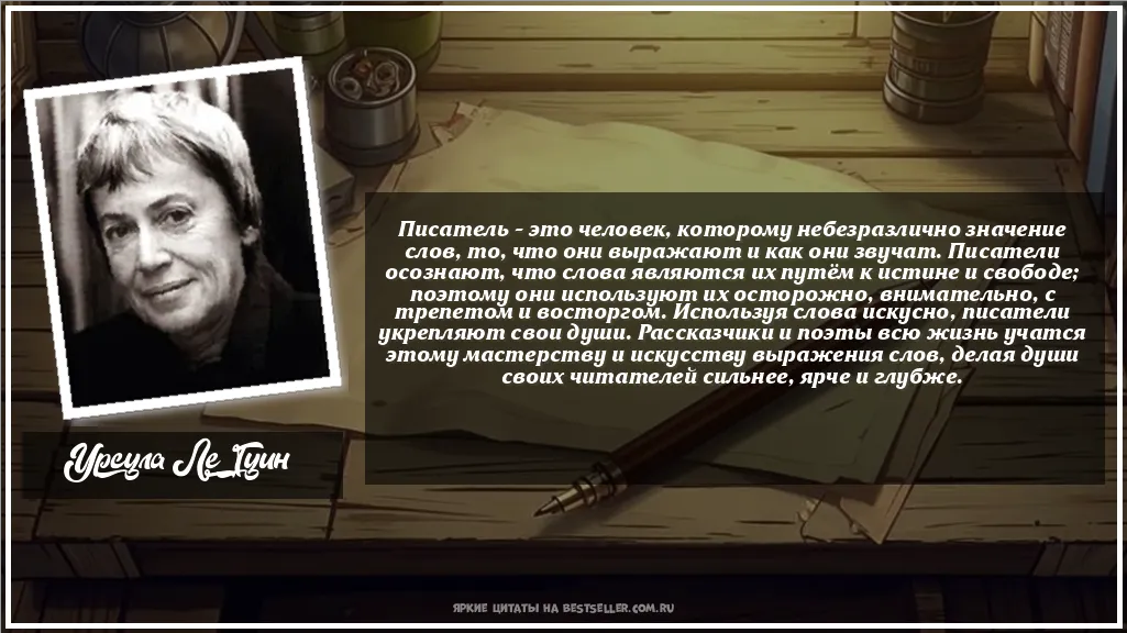 Картинка с цитатой - 'Писатель – это человек, которому...'