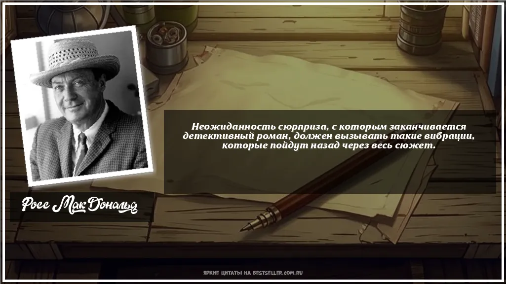 Картинка с цитатой - 'Неожиданность сюрприза, с которым...'