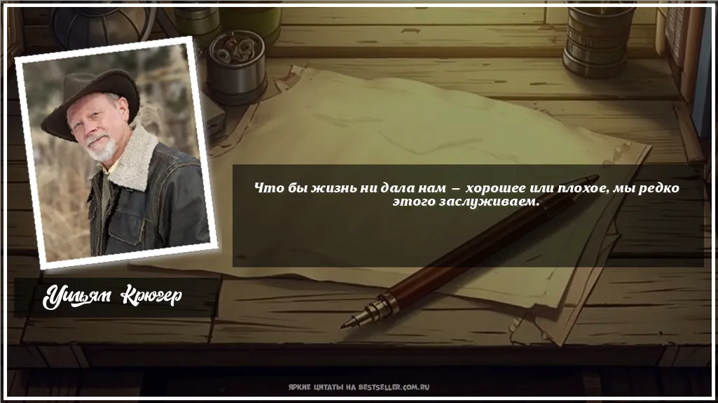 Картинка с цитатой - 'Что бы жизнь ни дала нам — хорошее...'
