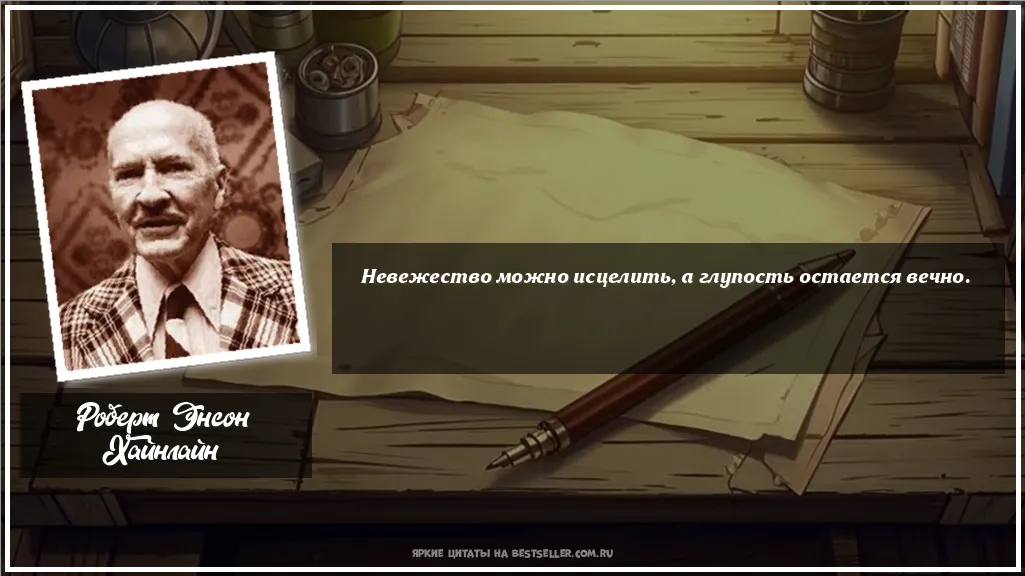 Картинка с цитатой - 'Невежество можно исцелить, а...'