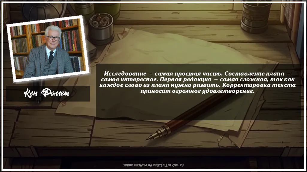 Картинка с цитатой - 'Исследование — самая простая часть....'
