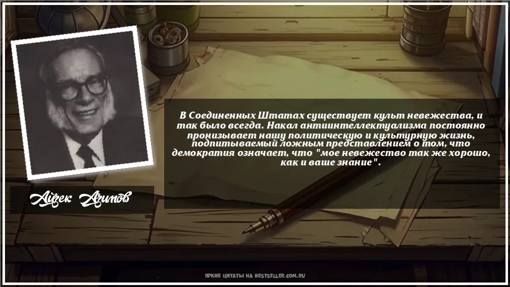 Картинка с цитатой - 'В Соединенных Штатах существует...'