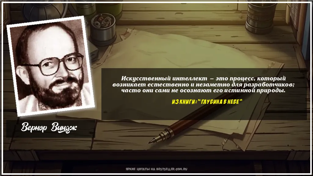 Картинка с цитатой — Искусственный интеллект — это...