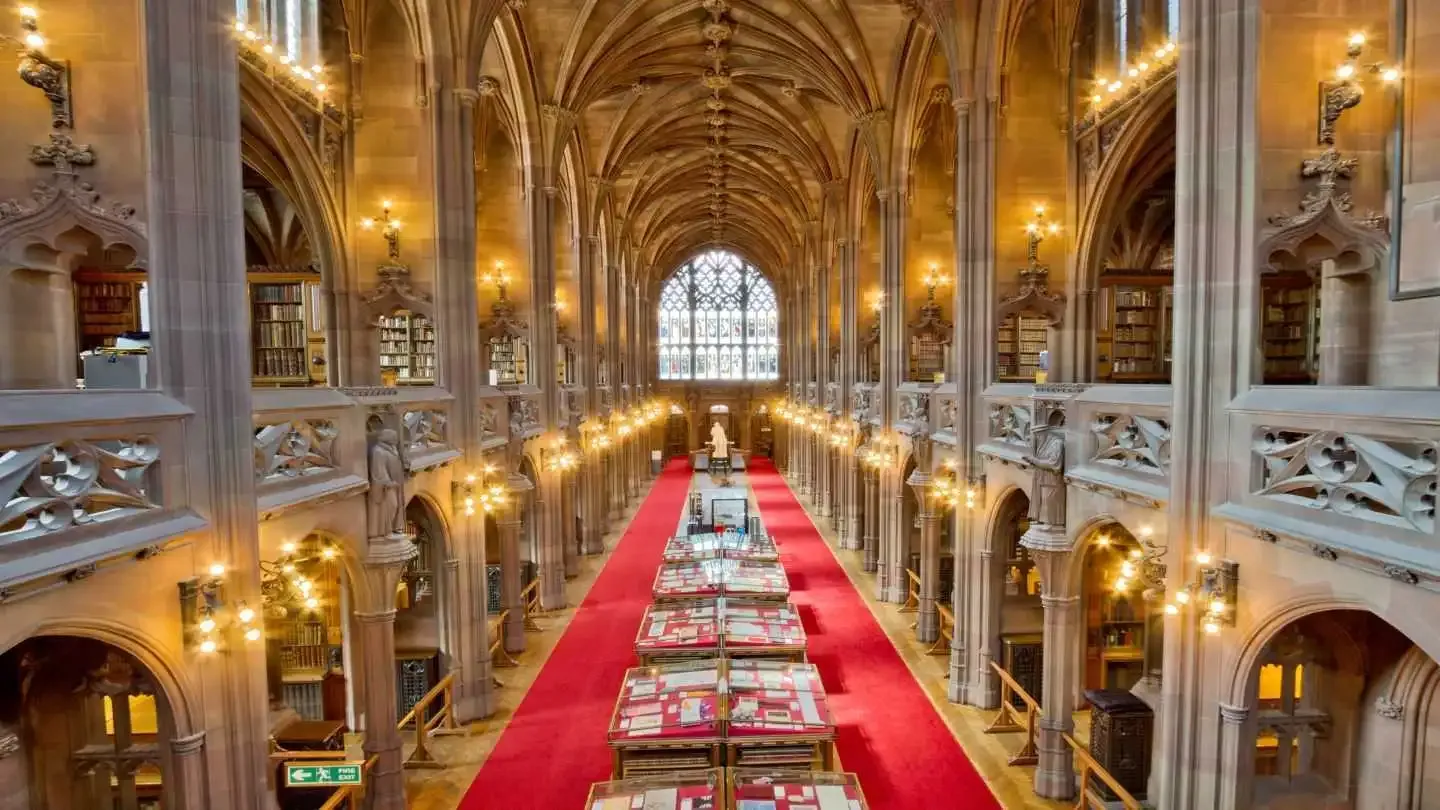 Библиотека Джона Райландса, Манчестер, Великобритания Фото: Mdbeckwith / CC BY