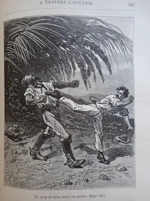 Иллюстрация из книги про юного парижанина
