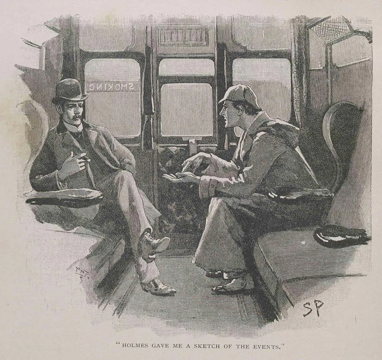 Шерлок Холмс и доктор Ватсон. Источник Википедия